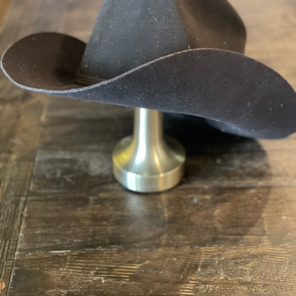 Chapeau de cowboy marron vintage, Trail Ridge, Dynaflex, mélange de fourrure déperlant, auto-conformant, grande taille, qualité, cowboy - France